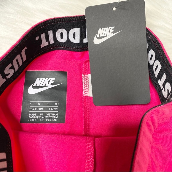 Nike | Girls Nike Pink Leggings - Picture 4 of 4